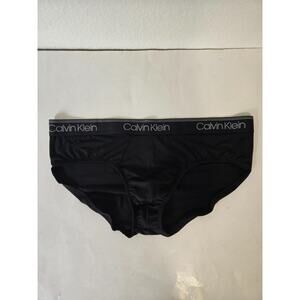Calvin Klein Men's Logo Waistband Black Briefs Underwear Size XL
